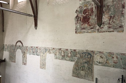 Wandmalereien I Foto Klosterverein Rehna