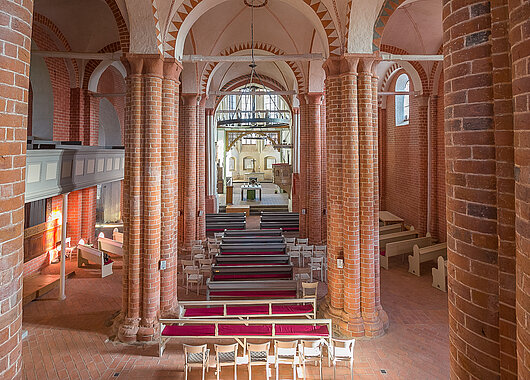 Stadtkirche Innenansicht / Foto H. Meyer