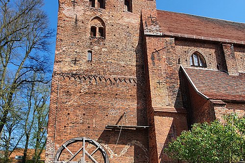 Kirchturm Rehna / Foto Klosterverein Rehna